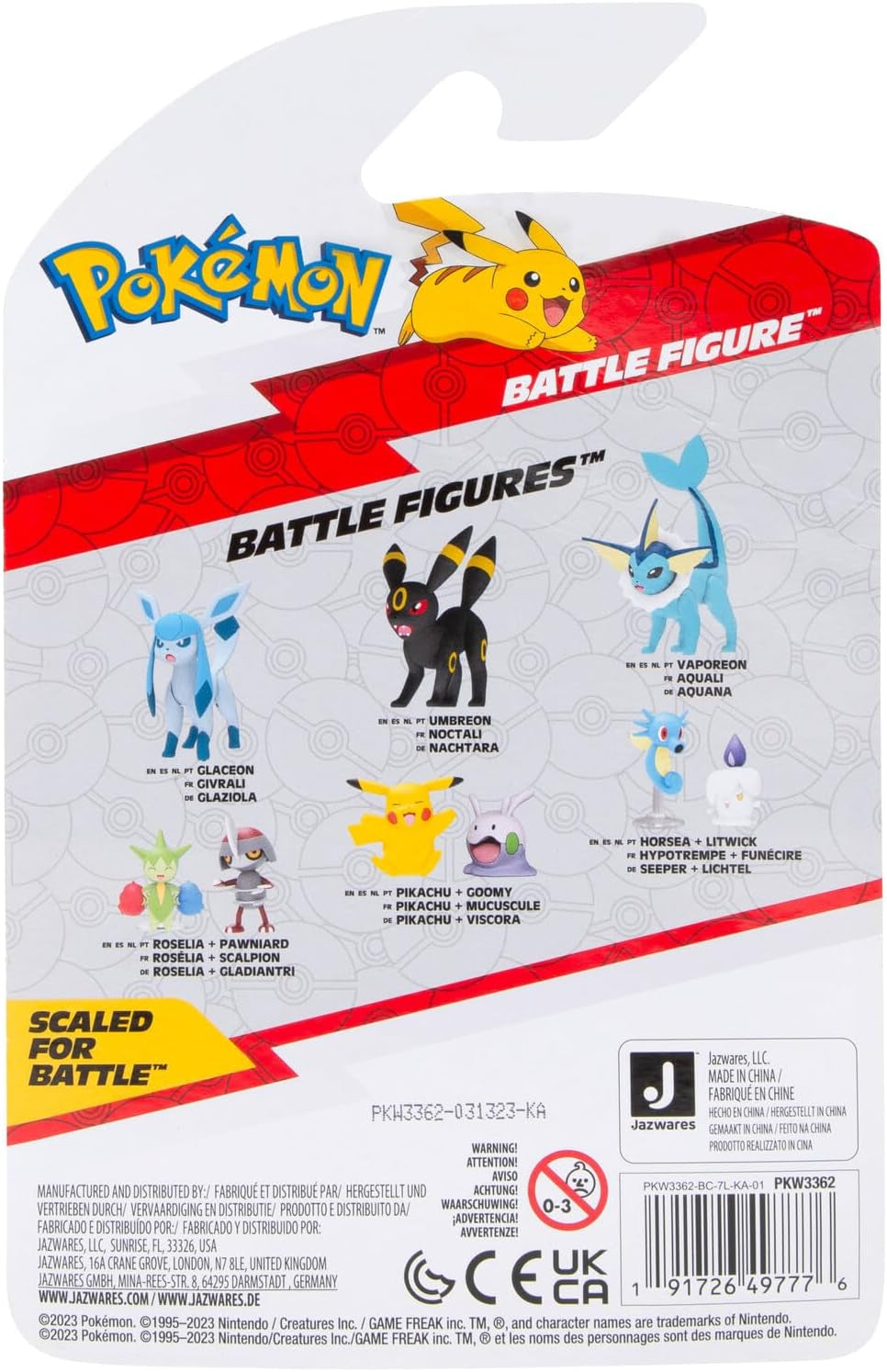 Pokemon Battle Figure Pack (Glaceon) W15 Actionfiguren Naty Shop