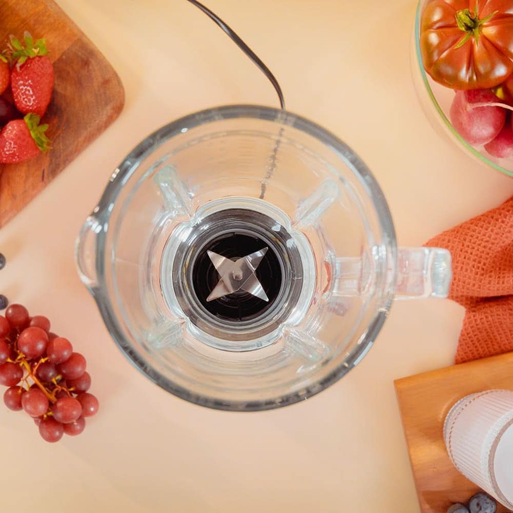 Cecotec Standmixer Retro Retrotwist Grün. 800W Maximale Leistung, Pulse-Funktion, 4-Klingen-Messer Mit Schwarzer Titanbeschichtung Und 1L Krug, Vintage-Design in Grün Kitchen Naty Shop