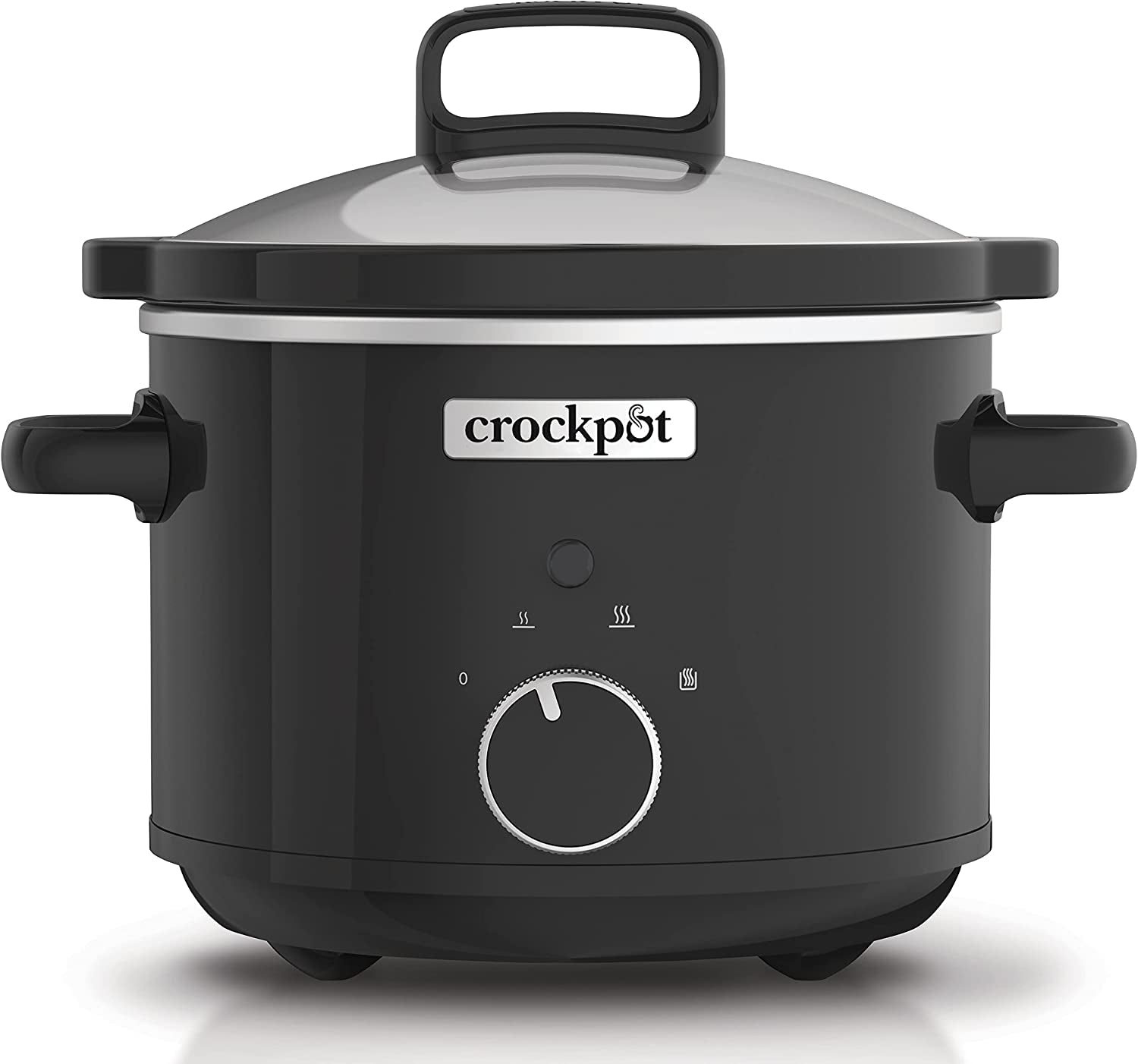 Slow Cooker Crockpot, abnehmbare Keramikschüssel, leicht zu reinigen, 2,4 Liter (1-2 Personen) Slow Cooker Naty Shop Standardtitel