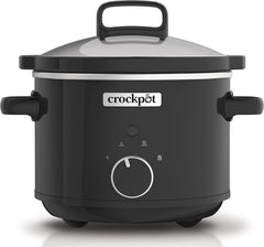 Slow Cooker Crockpot, abnehmbare Keramikschüssel, leicht zu reinigen, 2,4 Liter (1-2 Personen) Slow Cooker Naty Shop Standardtitel