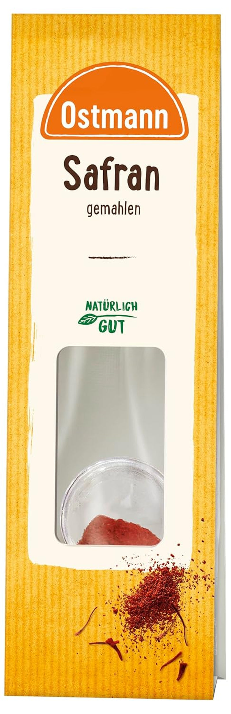 Ostmann Gewürze Safran gemahlen, 1 Stück (1er Pack)