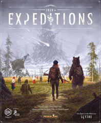 Feuerland Spiele 31025 Joc de masă Expeditions, tonuri pământești