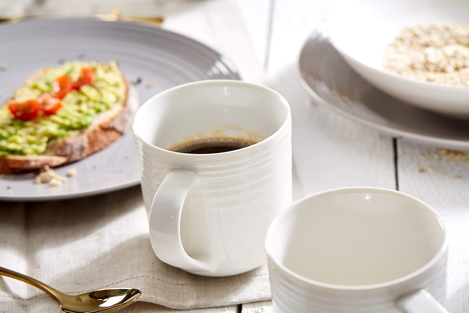 Ritzenhoff & Breker Levi Kombiservice, 16-teilig Geschirrsets Naty Shop