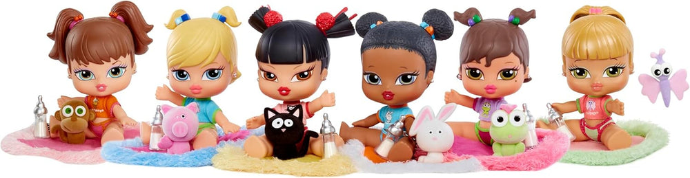 Bratz Babyz Sammlerpuppe - Sasha - mit Echter Mode und Haustier - Kinderspielzeug - Ideal ab 6 Jahren