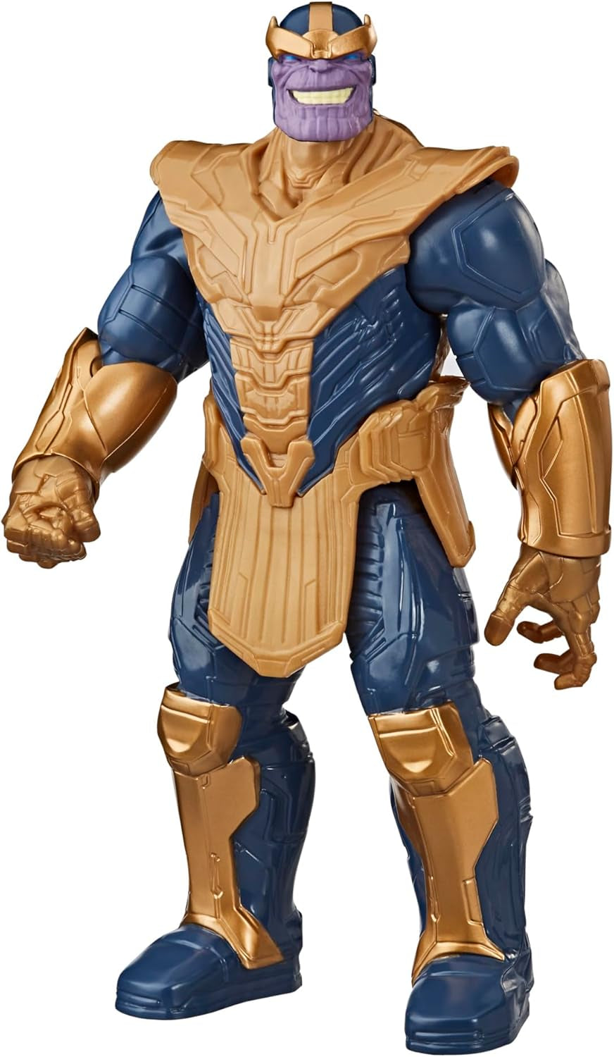 Marvel Avengers Titan Hero Series Deluxe Thanos Actionfigur Braune Actionfiguren Naty Shop Standardtitel