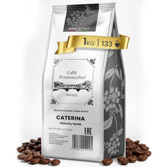 Kaffeebohnen 1kg – Ganze Kaffeebohnen Arabica Robusta – Coffee Beans mit Frucht- und Blütenaromen – Weich und Ausgewogen – Für Espresso Moka Vollautomat – CAFFÈ PONTEVECCHIO FIRENZE