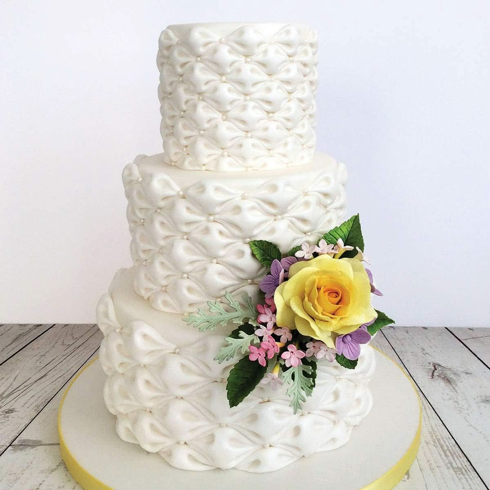 Katy Sue, Silikontextur zum Formen, Puff-/Wolken-Dekor, 2 Größen für die Küche von Katy Sue