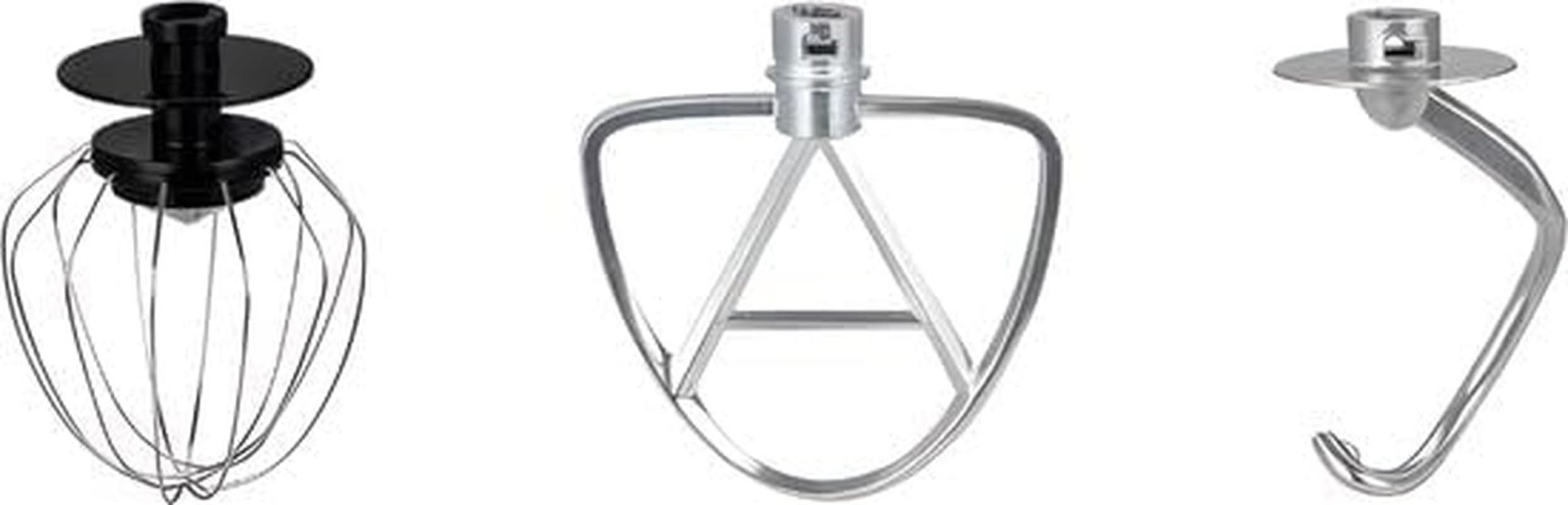 MPM - Planeten-Küchenmaschine Mit 2 Rührschüsseln 4 & 5 Liter - 1600W Küchenmaschine - Schwarz Mutter und Kind Naty Shop