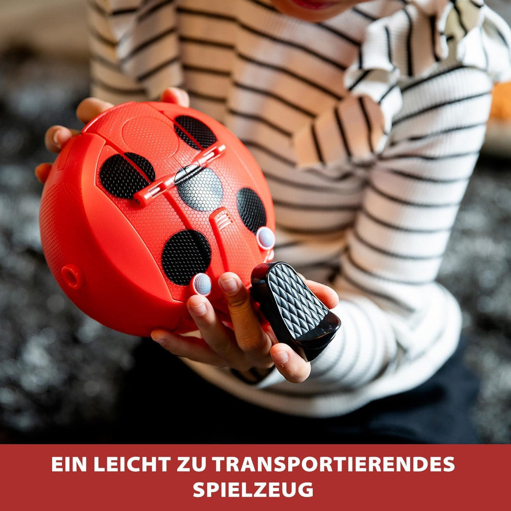 Bandai - Miraculous Ladybug - Scooter Miraculous Switch'n go + Gelenkpuppe Ladybug Lucky Charm 26 cm - P50668