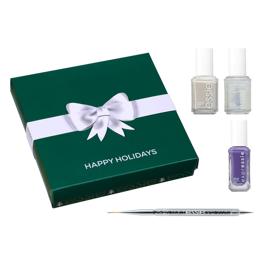 Set Essie Nail Art de Crăciun 2025 pentru look-uri festive