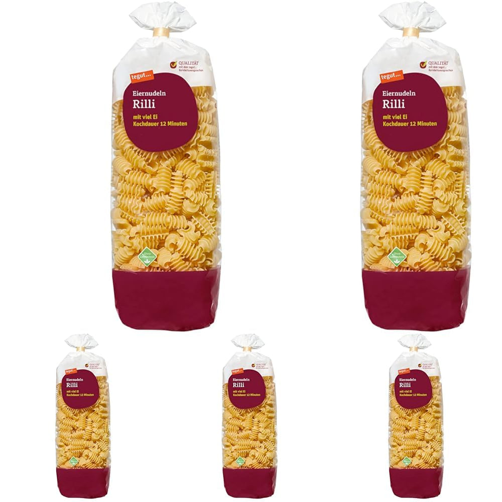 tegut... Nudeln mit Rilli-Ei, 1 x 500 g