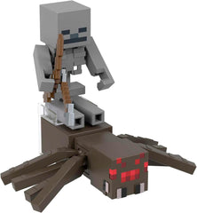 Mattel Minecraft ca. 8cm Actionfigur 2er-Pack mit 2 Figuren und 2 Zubehörteilen, Sammelfigur als Geschenk HLB29 Actionfiguren Naty Shop