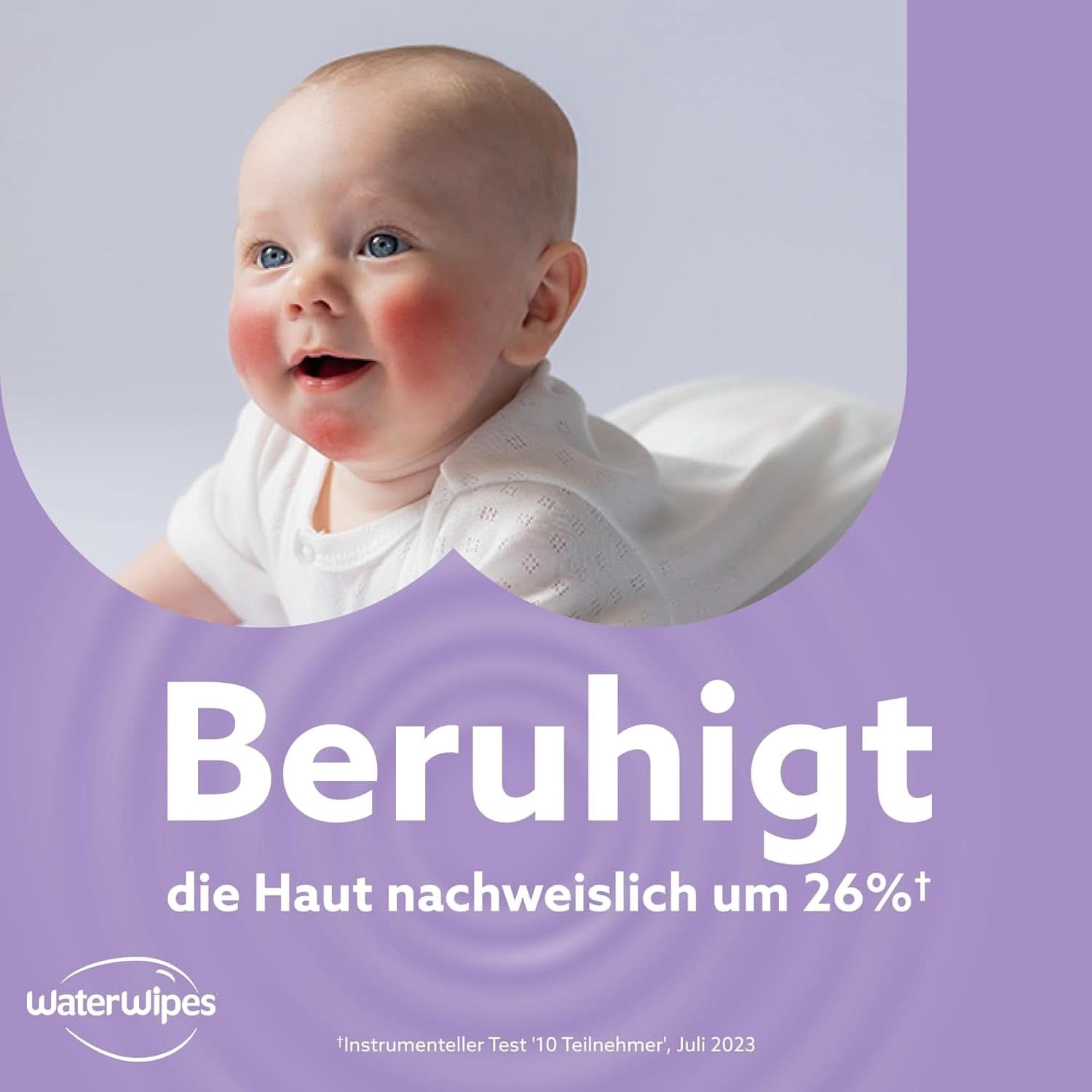 Water Wipes Baby-Reinigungstücher, 360 Tücher (6er-Pack), mit 99 % Wasser und Pflanzenextrakten Baby-Feuchttücher Naty Shop