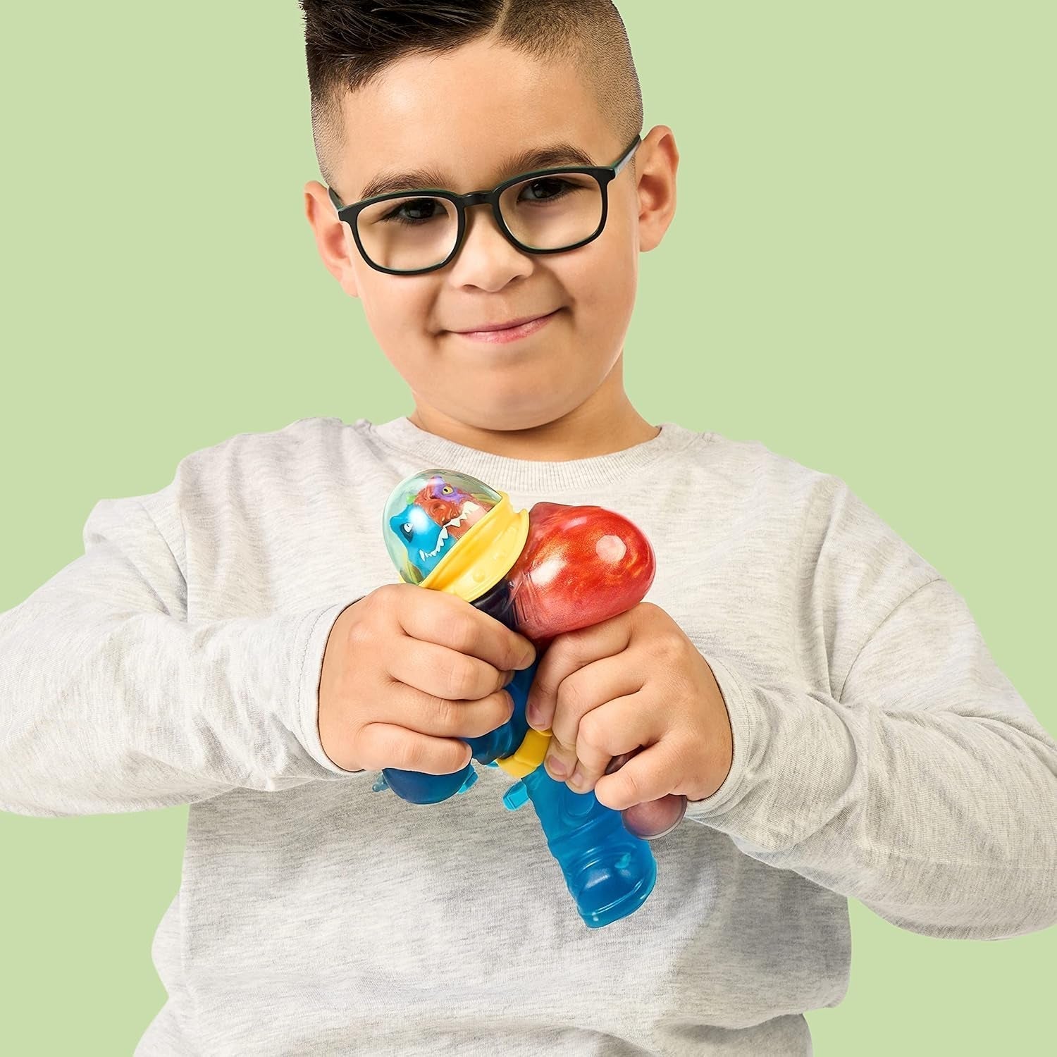 Helden von GOO JIT To Deep GOO Sea – 16,5 cm große Figur Tyro mit 2-in-1-Schleimkraft; Super dehnbare und dehnbare Actionfiguren Naty Shop