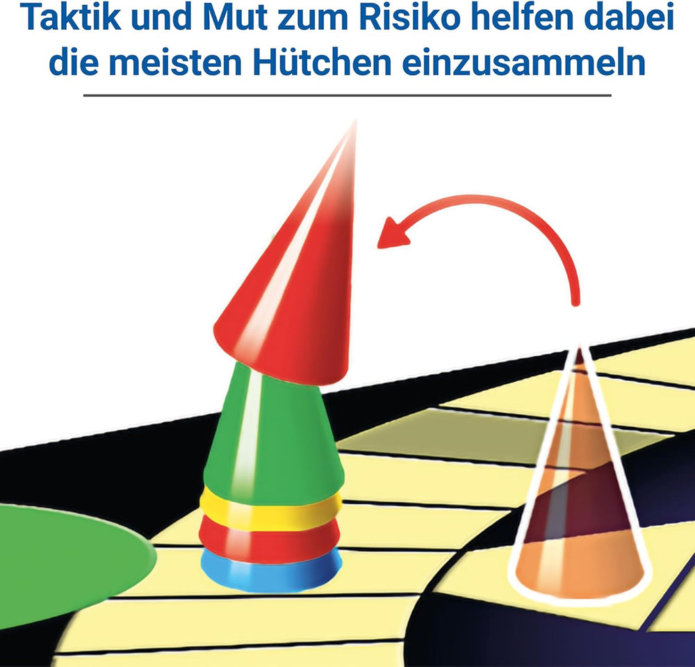 Ravensburger 26736 – Catch the Hat – Muschelspiel für 2–6 Spieler, Familienspiel ab 6 Jahren, Ravensburger Klassiker