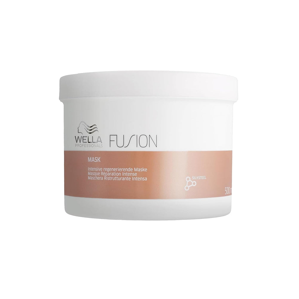 Wella Professionals Fusion Intense Repair – Professionelle Pflege für kaputtes Haar. Dusche und Bad Wella Mask 500 ml