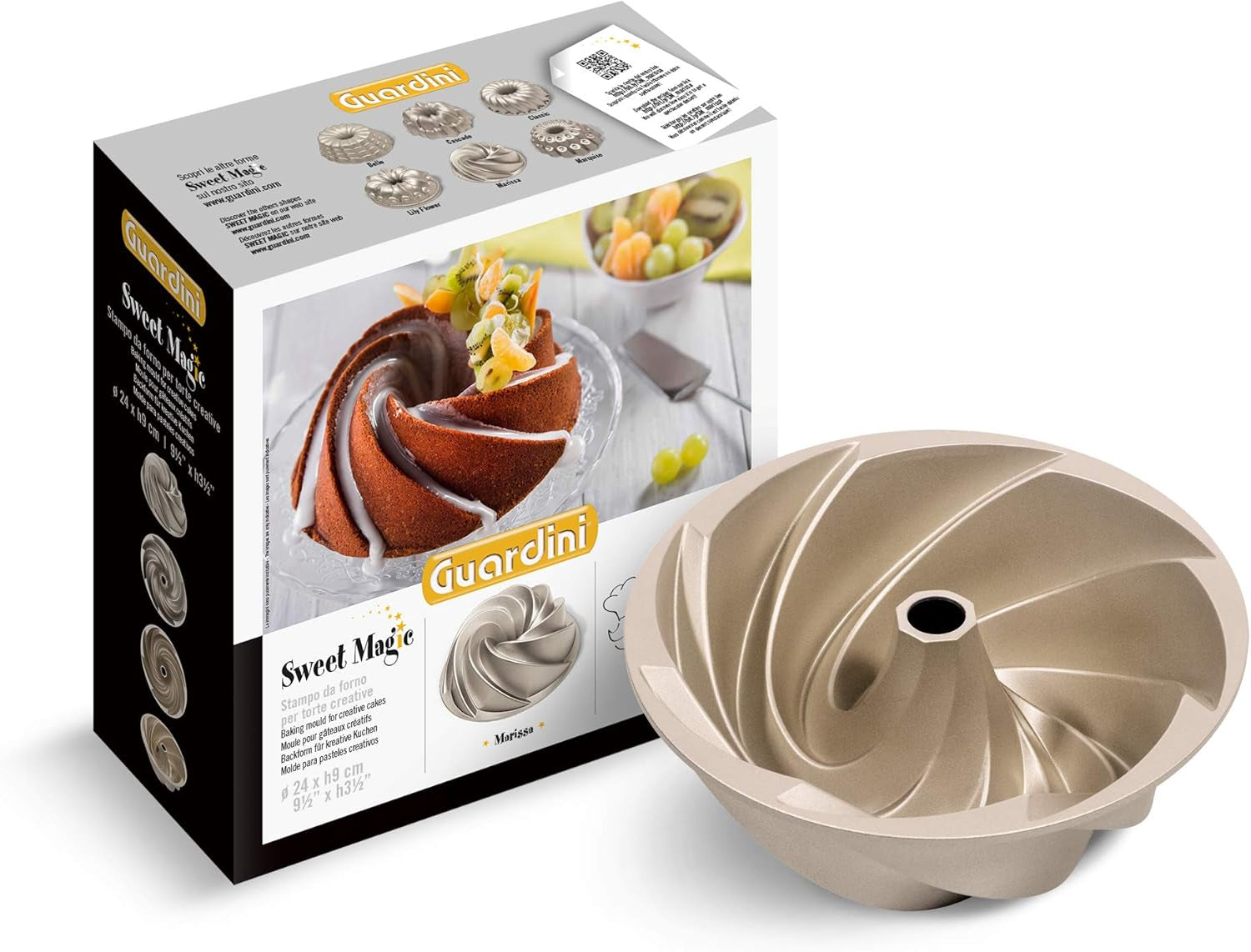 Sweet Magic Backform, Stahlformen und Backbleche Naty Shop Marissa