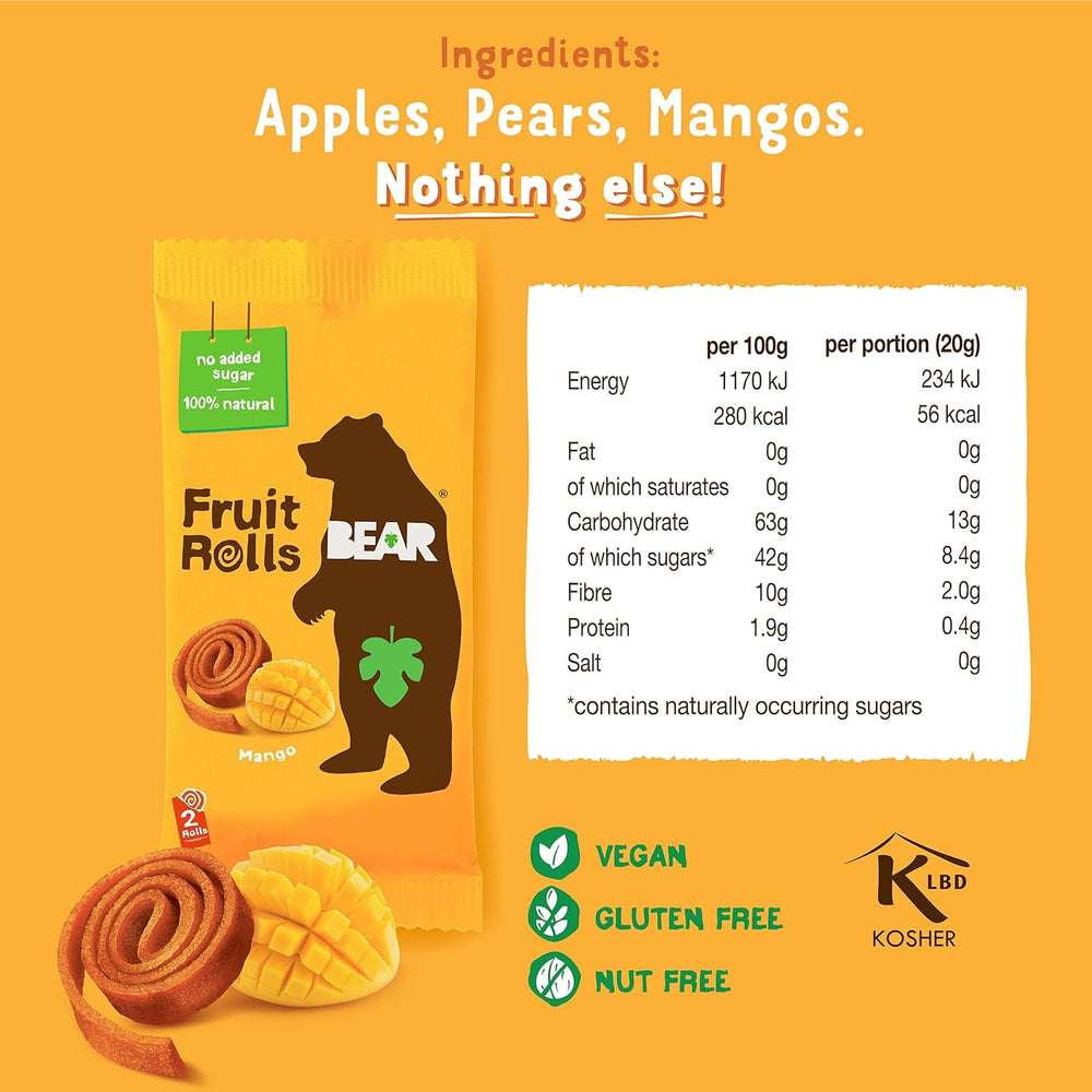 Bear Fruit Yoyo Mango 20g