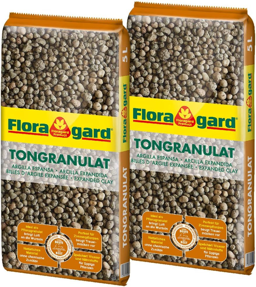 Floragard Perlite Perligran 200 L (2×100 L, 2–6 mm) – mineralischer Bodenverbesserer & Drainagezusatz für Garten, Anzucht, Zimmerpflanzen & Hydrokultur – sorgt für lockere Struktur & Gute Belüftung