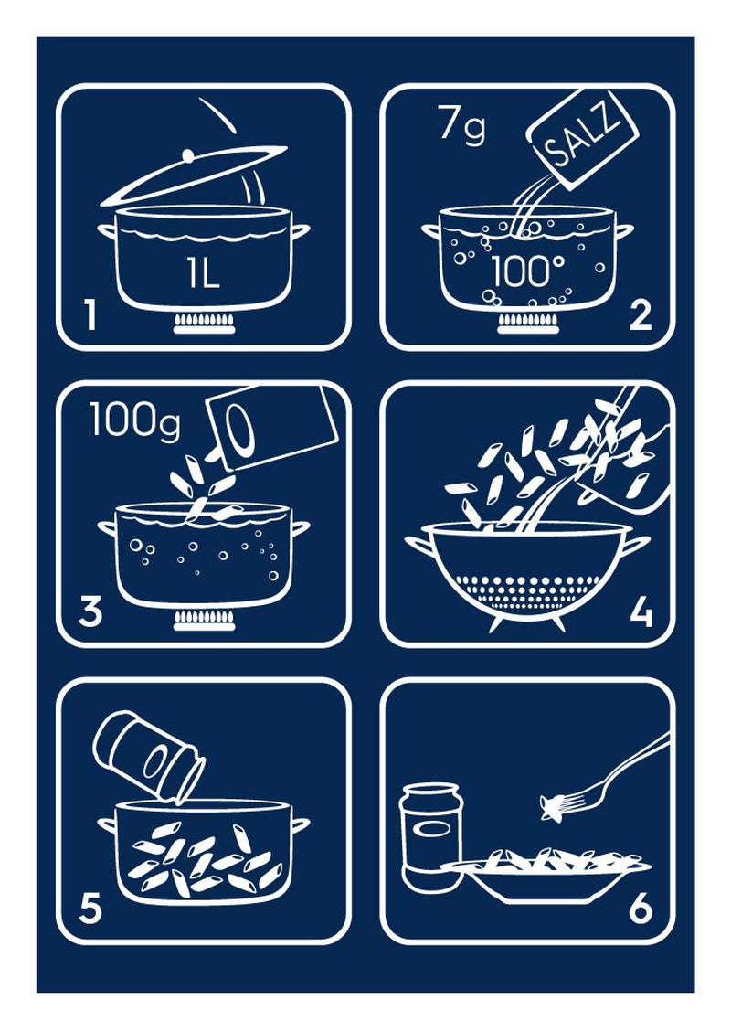 Barilla-Hartweizennudeln Maccheroni n. 44 – 1er-Packung (1x1kg)