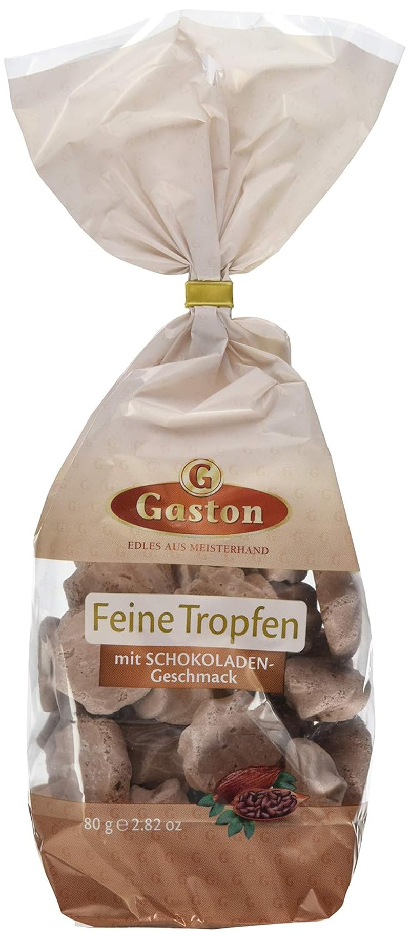 Picături fine cu aromă de ciocolată, pachet de 18 (18 x 80 g)