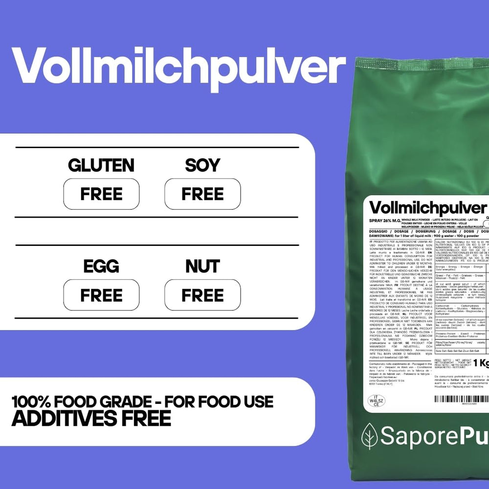 Vollmilchpulver 1 kg - Milchpulver