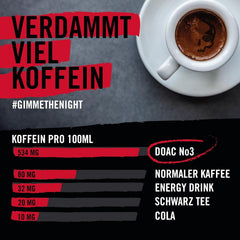 DEAD OR ALIVE Espresso No3 - Starke Espressobohnen 1kg - 100% Robusta - Kaffeebohnen für Kaffeevollautomat und Espressomaschine - Ganze Bohnen mit viel Koffein aus Italien - Coffee Beans