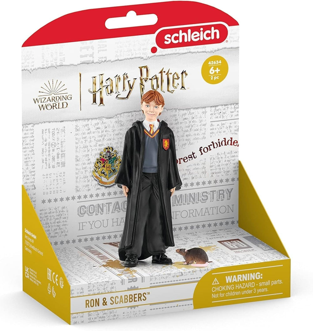 Schleich 42634 Ron Weasley & Skulls, ab 6 Jahren, Harry Potter – Spielfigur, 4 x 2 x 10 cm Actionfiguren Naty Shop