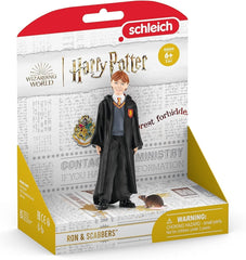Schleich 42634 Ron Weasley & Skulls, ab 6 Jahren, Harry Potter – Spielfigur, 4 x 2 x 10 cm Actionfiguren Naty Shop