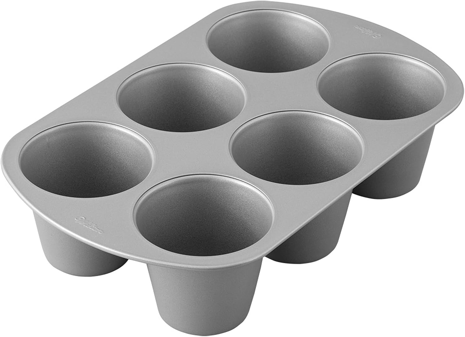 Wilton 24 Er Mini-Muffinbackform, Antihaftbesichtett, Silber Formen und Bleche zum Backen Naty Shop King Size