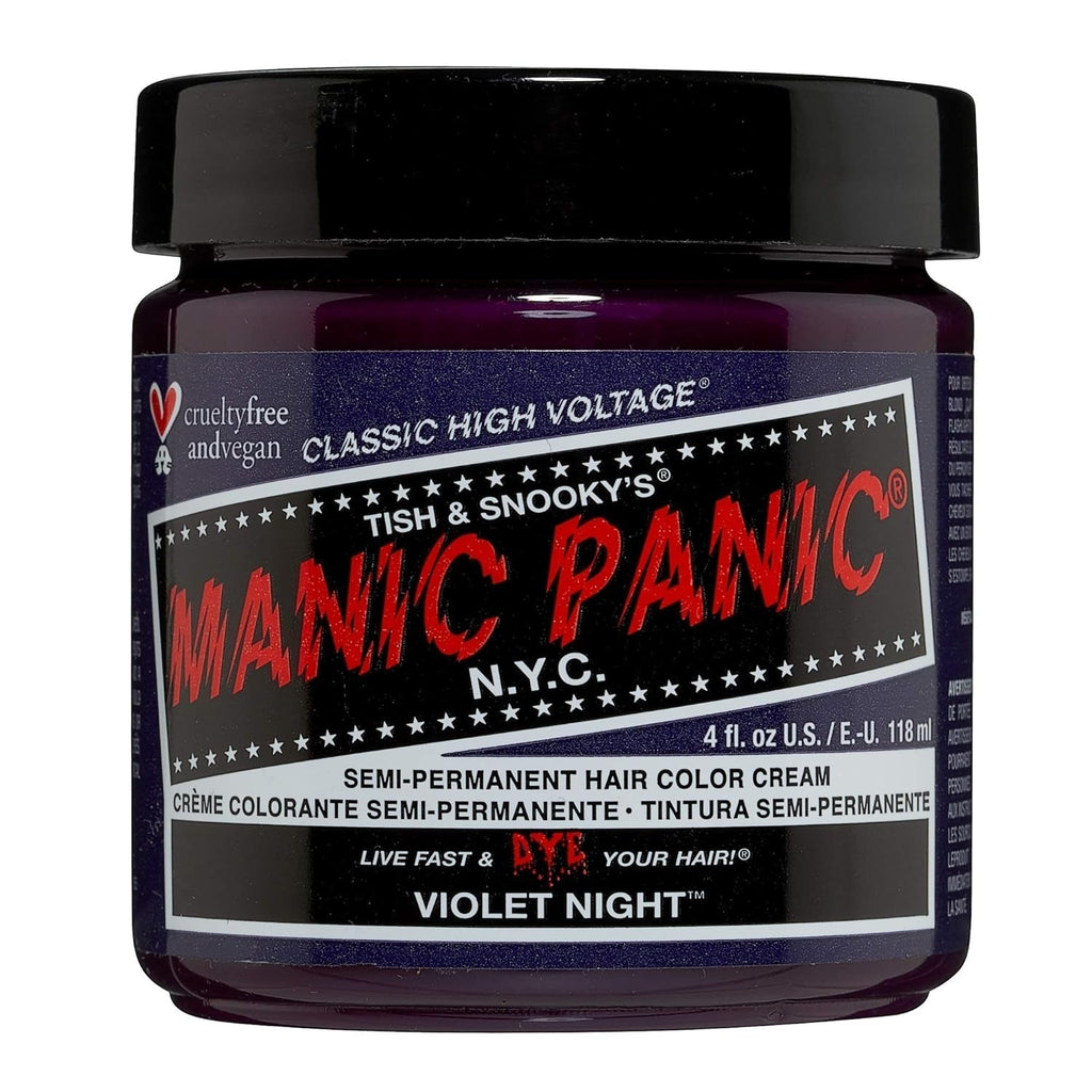 Manic Panic Electric Lizard Classic Cream, vegan, fără cruzime, vopsea de păr verde semipermanentă 118ml