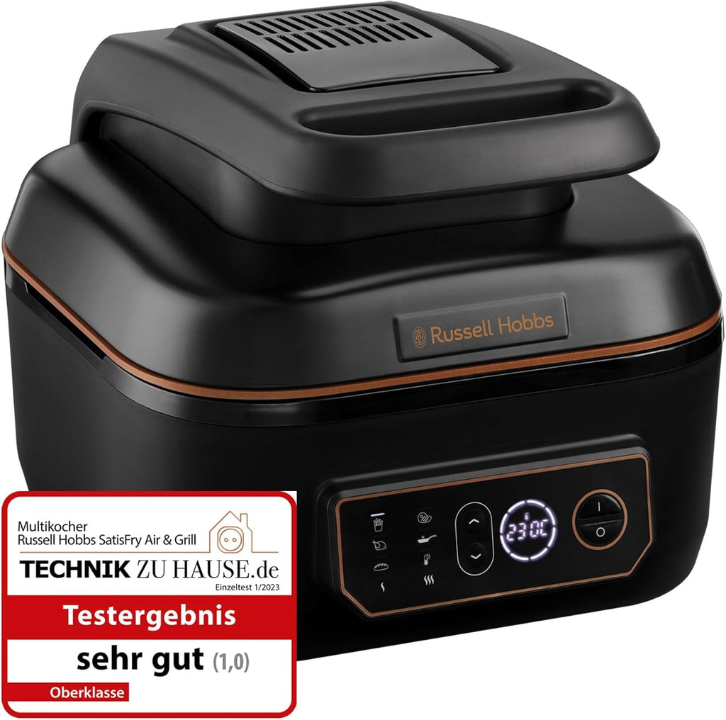 Russell Hobbs Air Fryer L 4L Rapid Airfryer, 7 funcții de gătit, 10 programe Electrocasnice Naty Shop Heißluftfritteuse Multi (Ober- Und Unterhitze)
