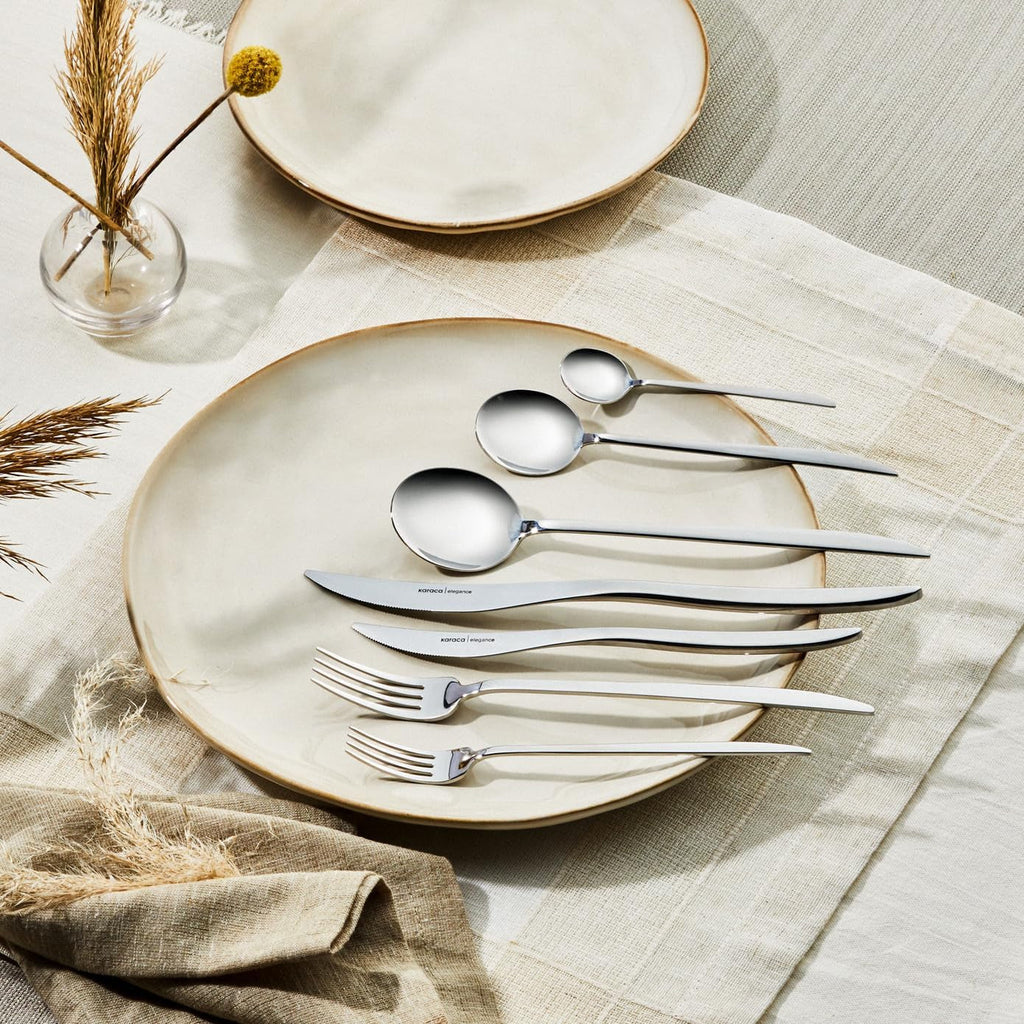 Karaca Amour, set de 84 de tacâmuri pentru 12 persoane Bucatarie Naty Shop