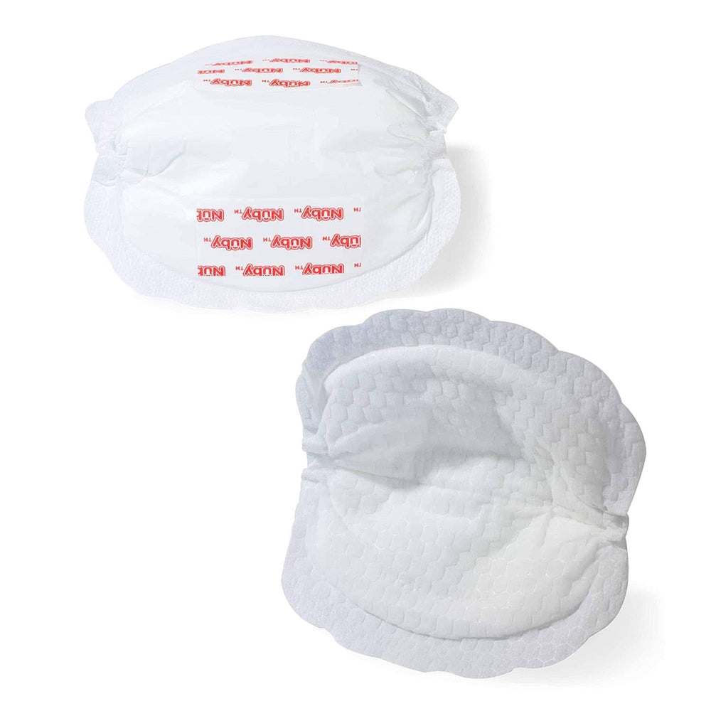 Nuby – 2 Packungen ultrafeine Stilleinlagen für die Nacht – 2 x 30 Stück Zubehör Essen und Stillen Bebe Naty Shop
