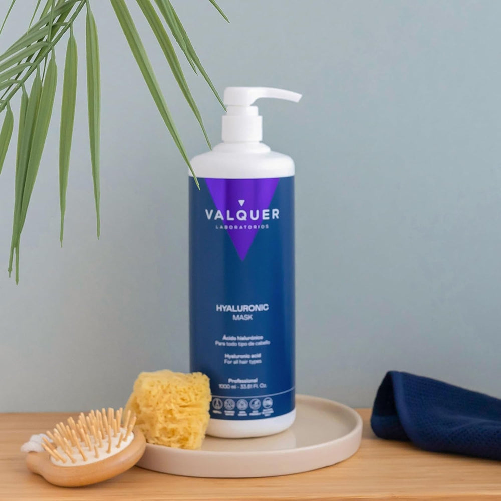 Valquer Hyaluronic Hair Treatment - Mască de păr hidratantă cu parfum de lavandă - Fără sulfat și silicon - 975 ml Masca de par Naty Shop