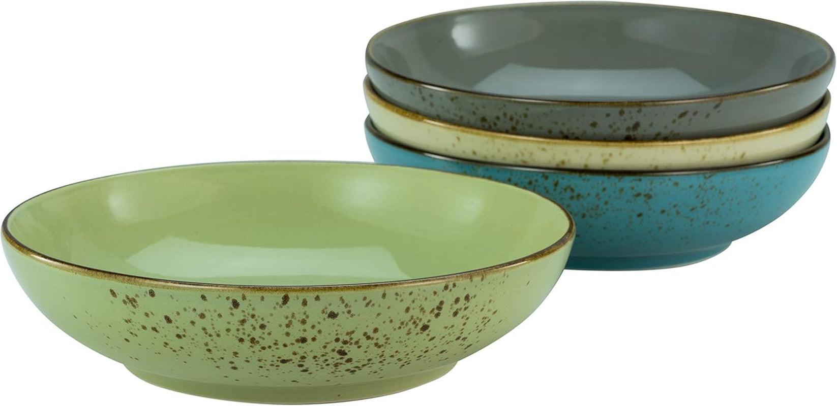 Creatable, 23422, Serie Nature Collection - Poke Bowl, 4-Teiliges Geschirrset, Bowl-Set Aus Steinzeug, Spülmaschinen- Und Mikrowellengeeignet, Qualitätsproduktion Seturi vesela masa Naty Shop Poke Bowl Nature Collection
