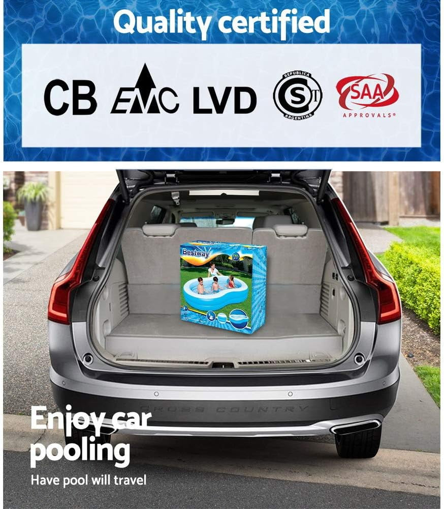 Piscine gonflabile Bestway 54117-17 Albastre/Albe
