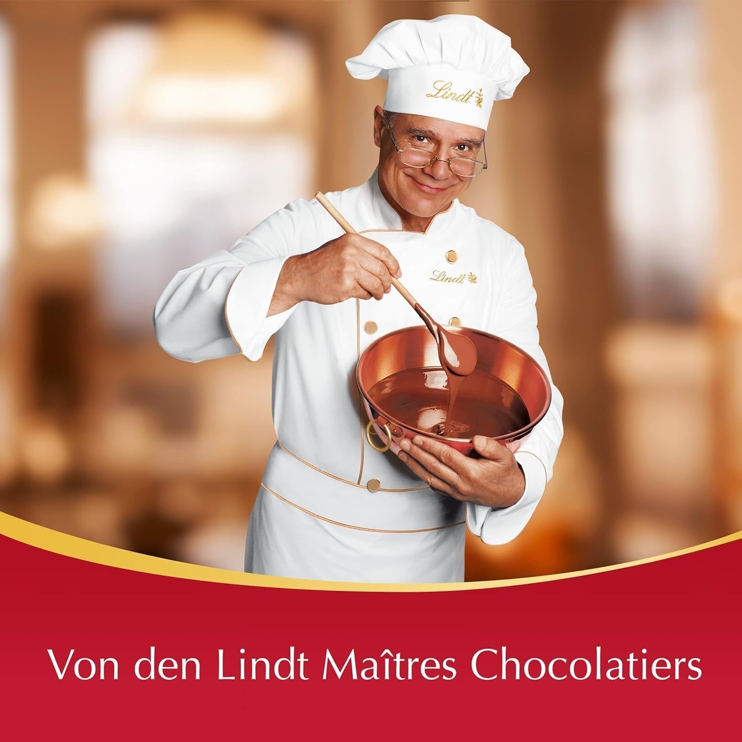 Lindt LINDOR Milchschokoladentafeln, 24 x 38 Gramm Pralinen Naty Shop