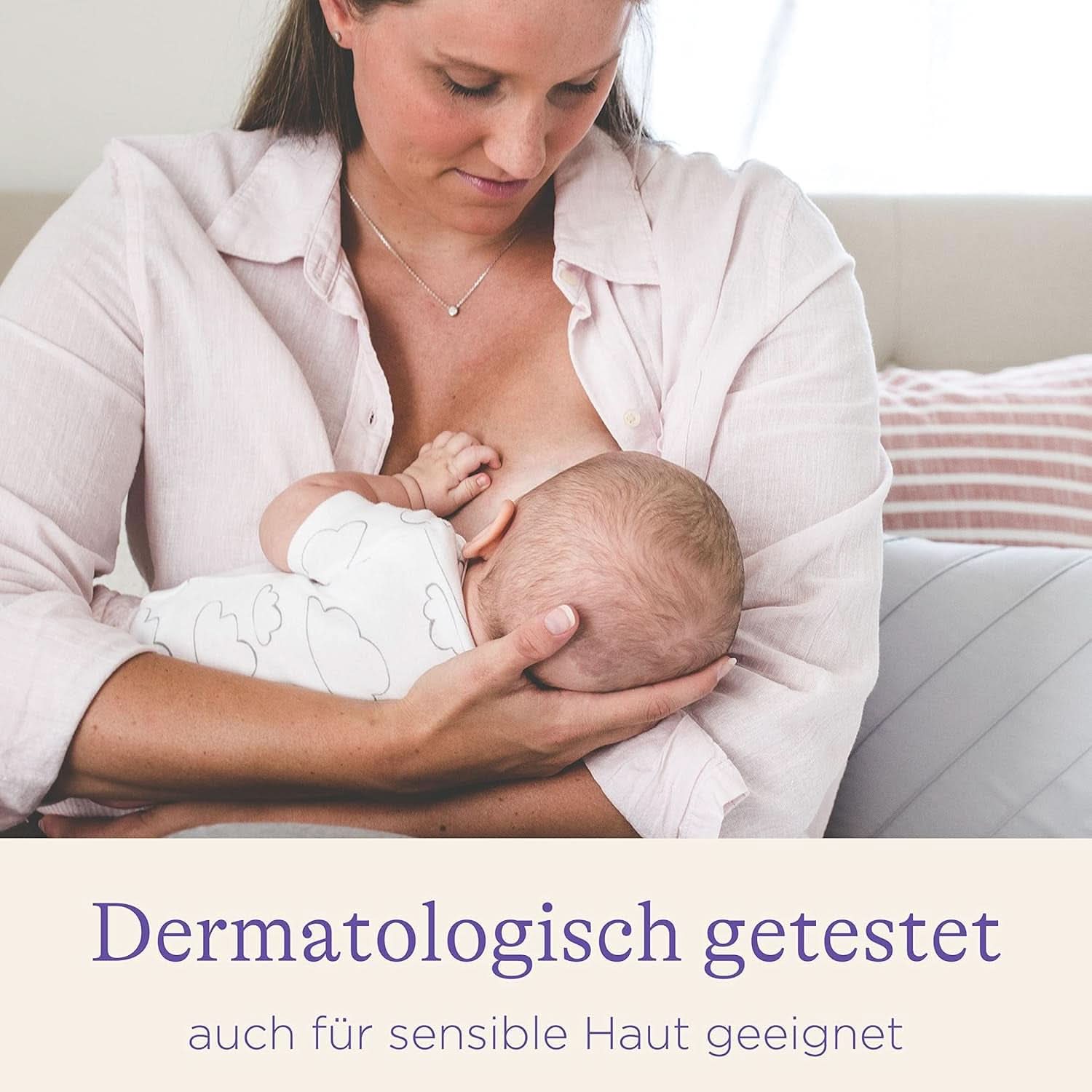 Lansinoh Stilleinlagen Blue Lock, 60 Stück Lebensmittel- und Stillzubehör Bebe Naty Shop