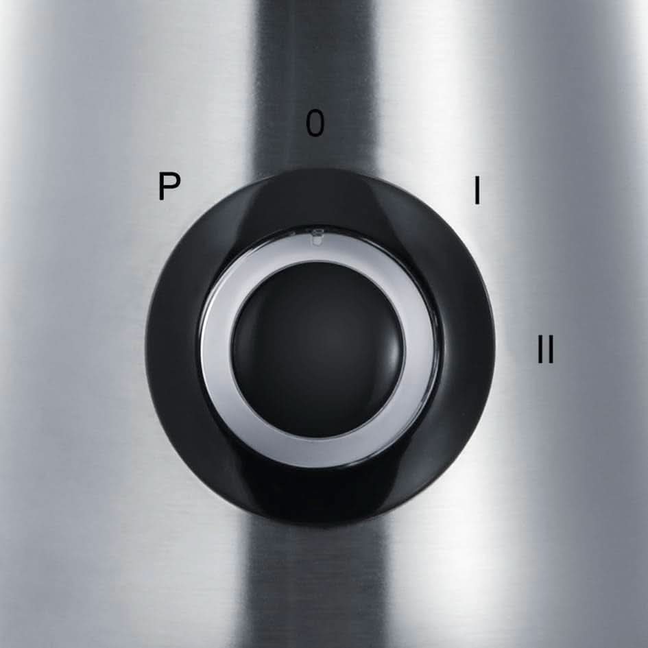 SEVERIN Multimixer, 2-In-1 Standmixer Und Smoothie Maker Mit 1 L Glas-Mixbehälter Und Trinkbecher, Küchenmixer Mit 2 Stufen Und Pulse-Funktion, 500 W, Edelstahl/Schwarz, SM 3737 Mutter und Kind Naty Shop