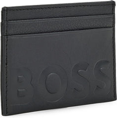 BOSS Hugo Bărbat Big Bb_s Cardholder, Black1, ONESI EU Portofel Barbati Naty Shop