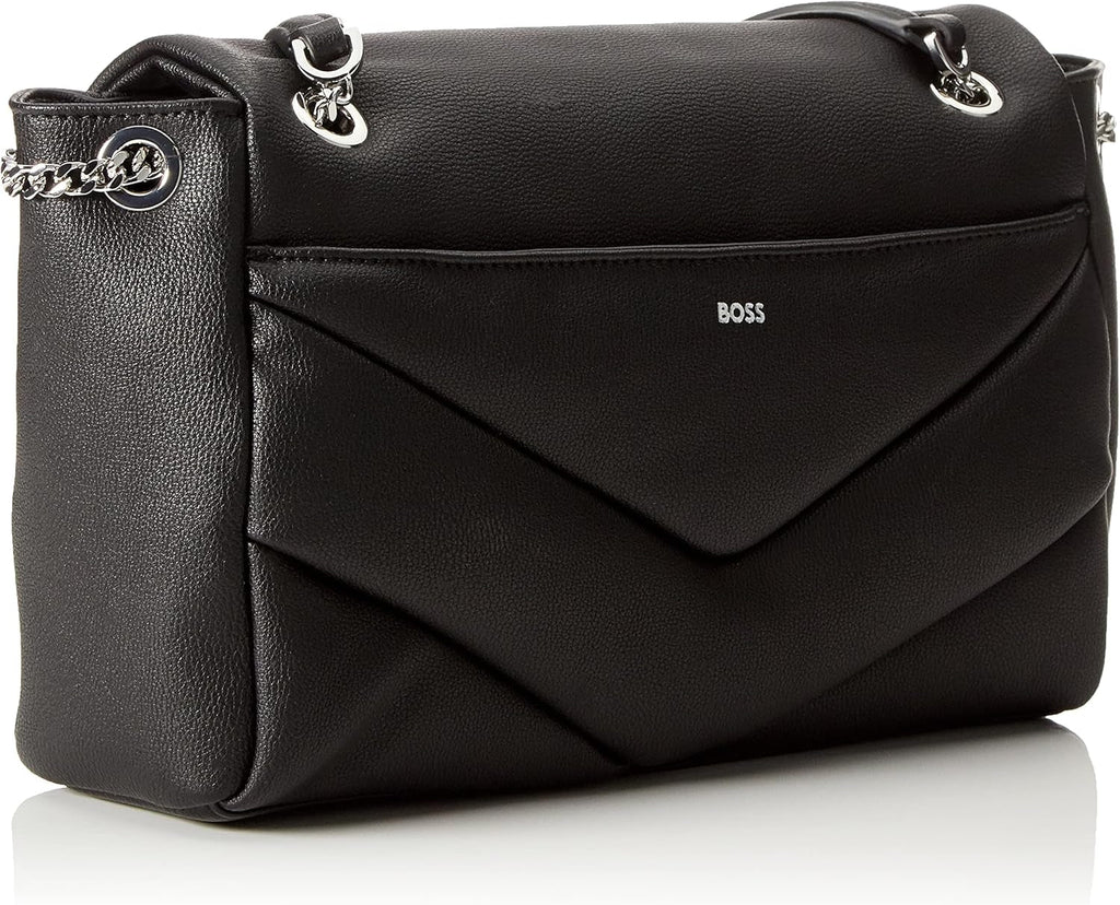BOSS Ladies Katlin Sh. Bag-Q Geantă de umăr Black1 O mărime Genti Femei Naty Shop