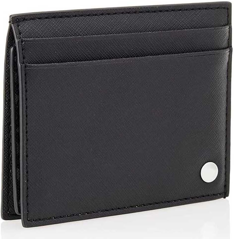BOSS Zair_S_New_C_Holder Portcard pentru bărbați, negru1 Portofel Barbati Naty Shop