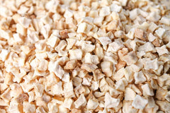 Bucăți de mere liofilizate 100g - Fructe liofilizate - Fructe uscate liofilizate - Mere uscate - Perfect pentru coacere, decorarea prăjiturilor, gustări, muesli și deserturi Produse deshidratate Naty Shop