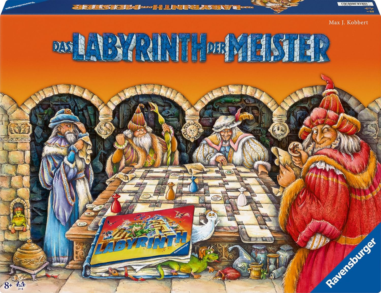 Ravensburger 22474 Maze Masters – Die Meisterversion des verrückten Labyrinths für 2–4 Spieler ab 9 Jahren