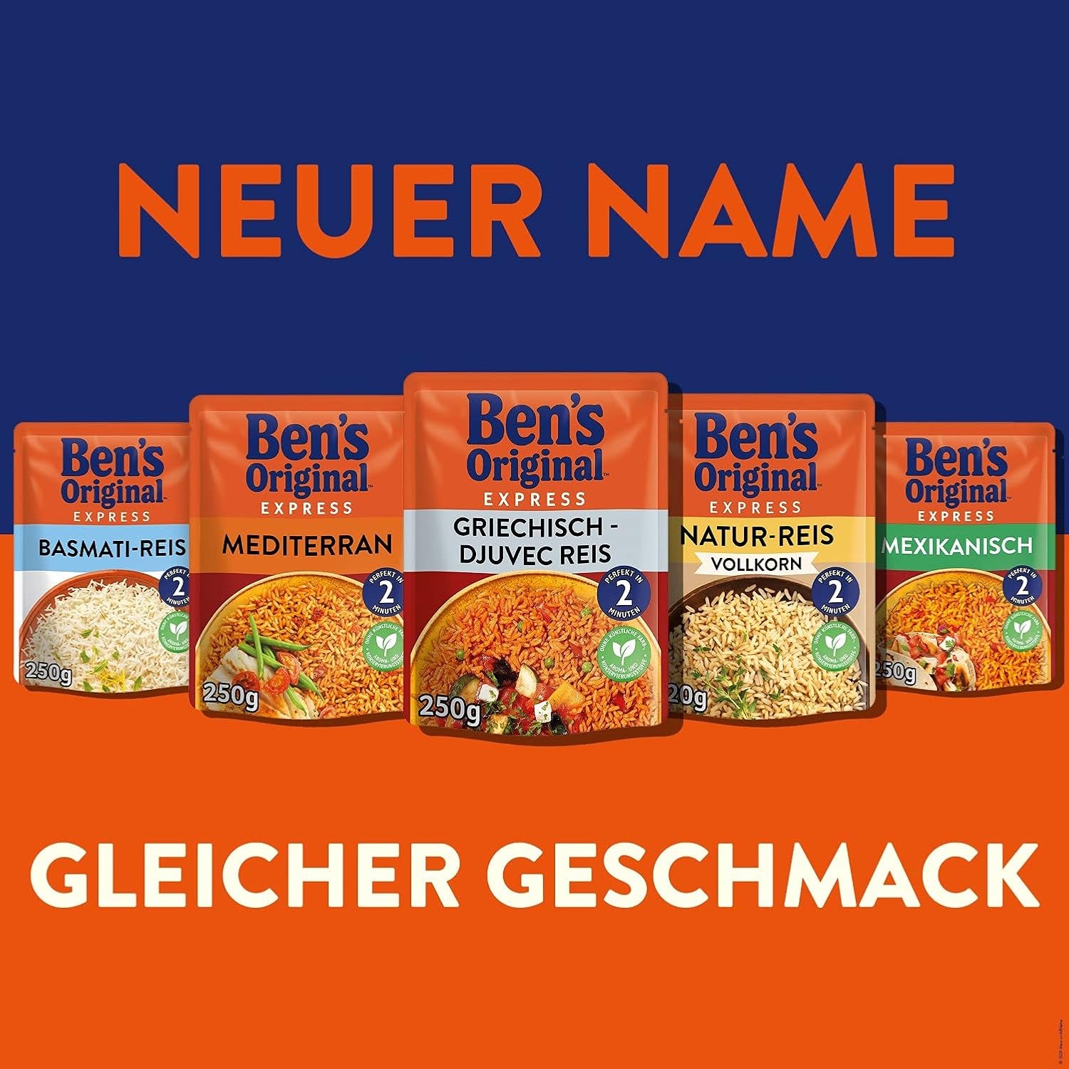 Ben's Original Basmatireis, 10 Minuten im Beutel kochen, 6 Packungen (6 x 1 kg)