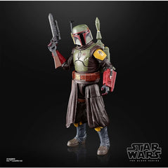 Star Wars Hasbro Black Series Boba Fett (Throne Room): The Book of Boba Fett Sammelfigur, für Kinder ab 4 Jahren, mehrfarbig, 15 cm Höhe, Actionfiguren Naty Shop