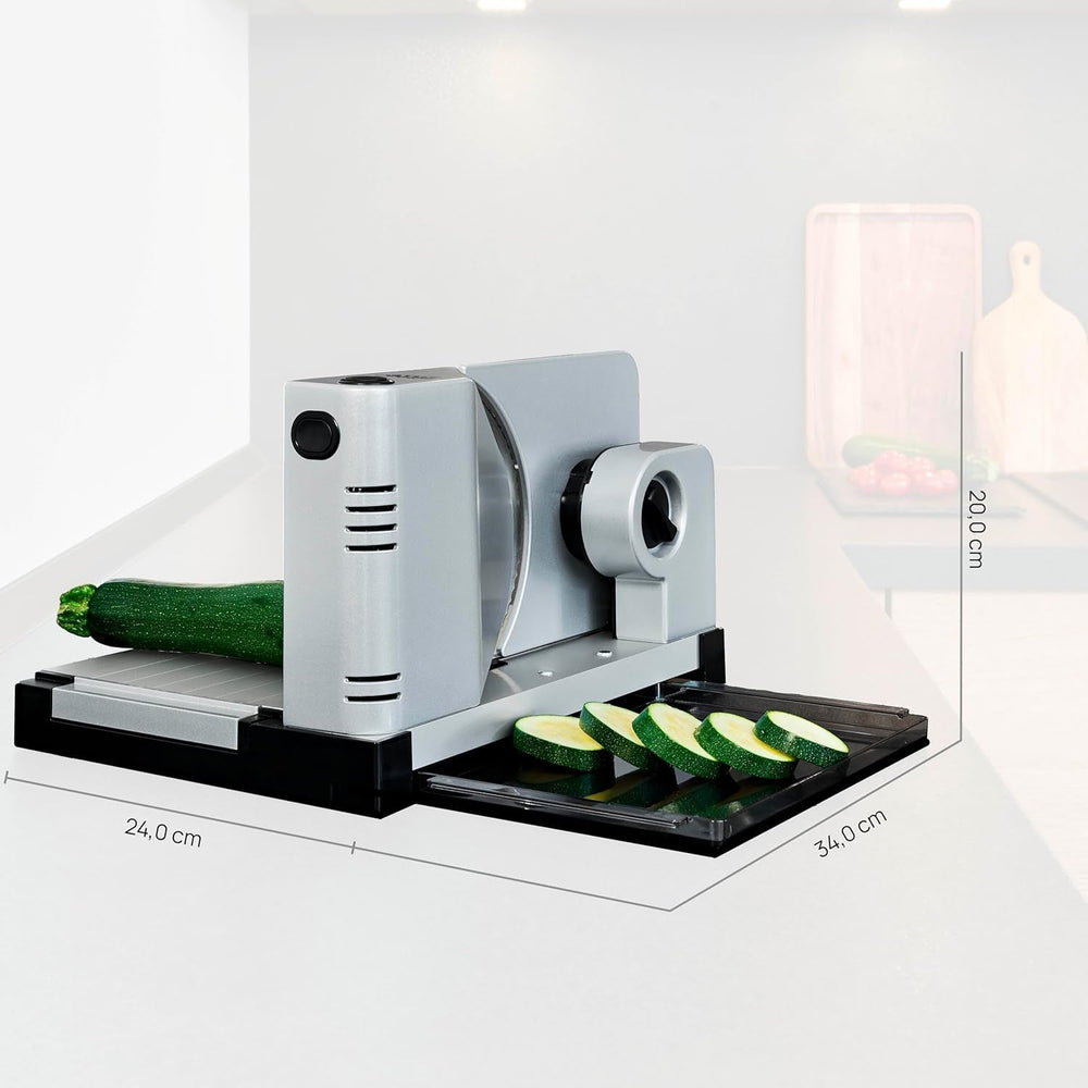 Ritter Icaro 7, multifunktionaler elektrischer Allesschneider Rasnite und Allesschneider Naty Shop