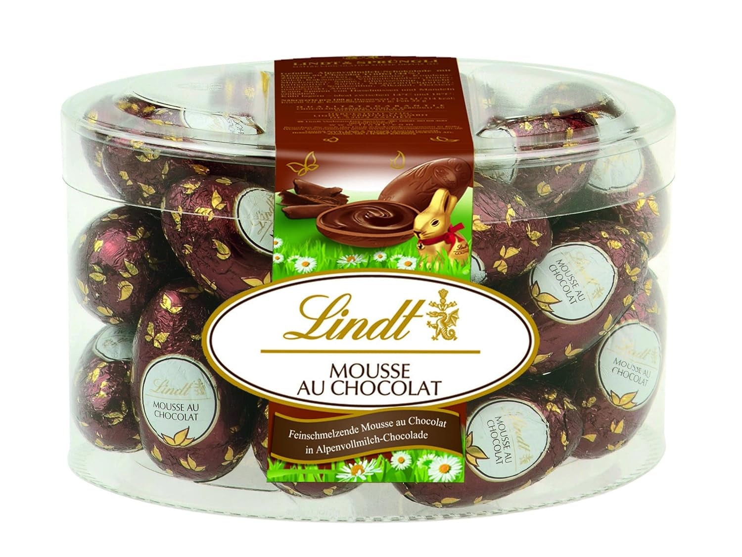 Lindt, ouă de ciocolată umplută cu mousse de ciocolata, 450 grame Bomboane de Ciocolata Naty Shop Default Title