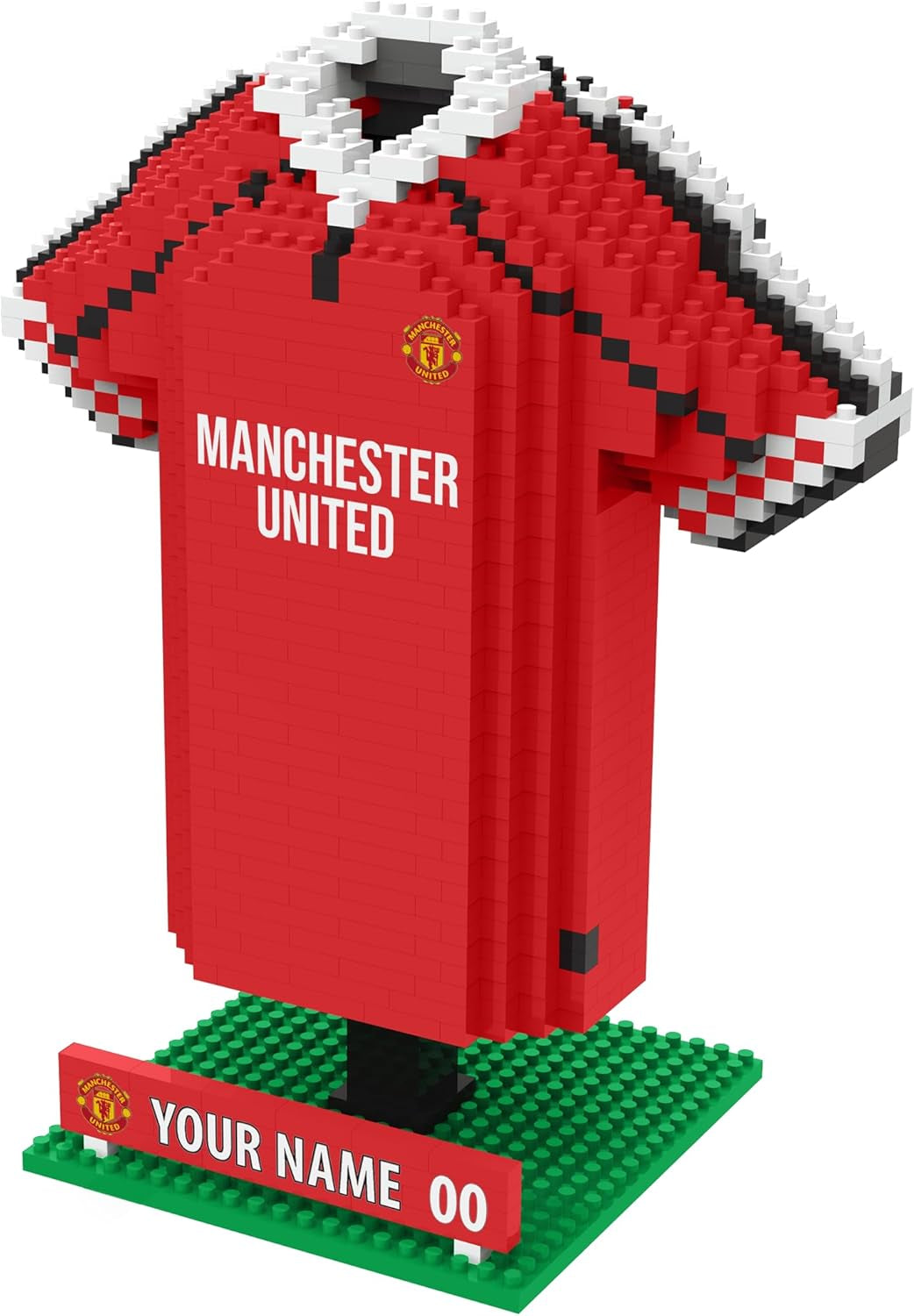 FOCO Offizielles Lizenzprodukt FC Barcelona Personalisiert BRXLZ Schreibtisch Hemd 3D Bricks Building Konstruktionsspielzeug